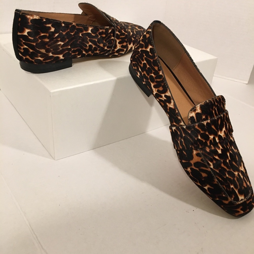 New HALOGEN Fur Flats SZ 8.5 $110